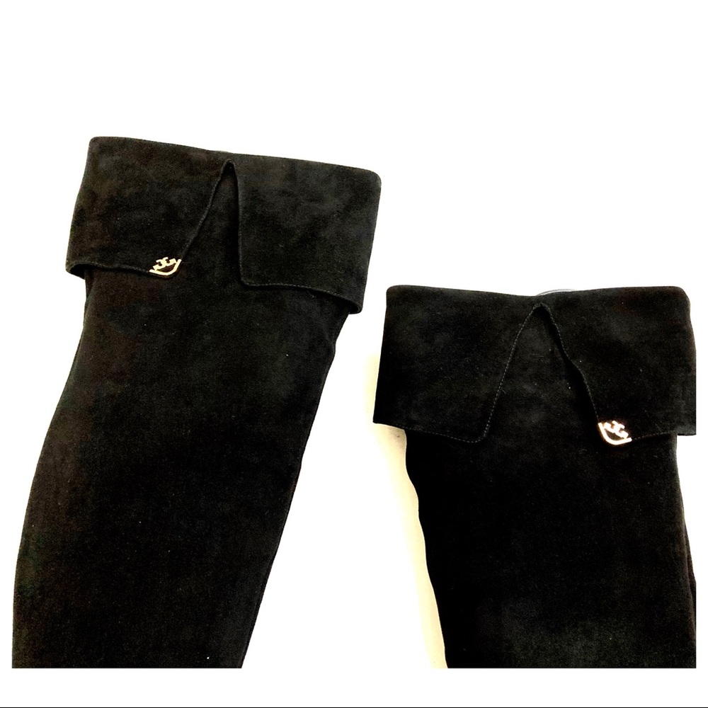 Tory Burch Elizabeth Over the Knee Heeled Boots - Picture 13 of 13